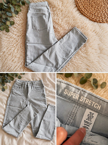 Jugend skinny jeans - jeans, grau